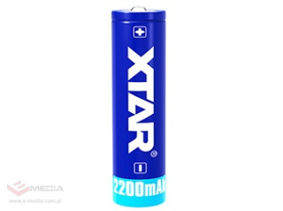 Xtar 18650 3,7 V Li-Ion 2200 mAh Akku mit Schutz