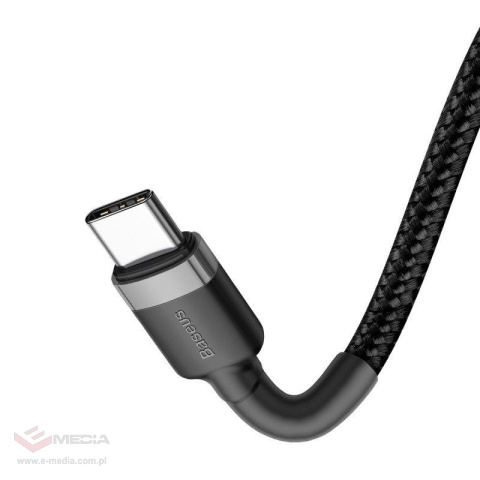 Kabel przewód USB-C PD 2.0 2m Baseus Cafule Quick Charge 3.0 3A z obsługą szybkiego ładowania 60W