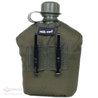 Manierka Mil-Tec US Plastic Canteen z pokrowcem i kubkiem - Olive