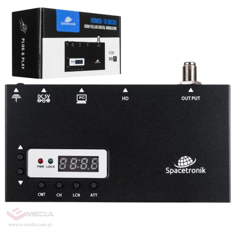 Modulator HDMI do DVB-T Spacetronik HDMOD-10 Micro