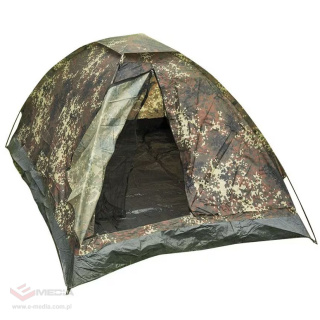 Namiot 2-osobowy Mil-Tec Iglu Standard - Flecktarn