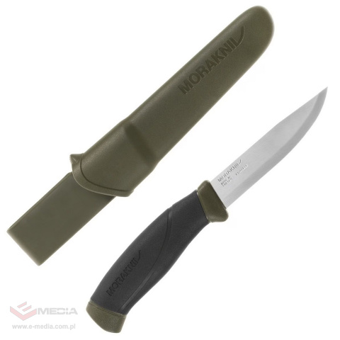 Nóż Mora Companion Military Green stal nierdzewna