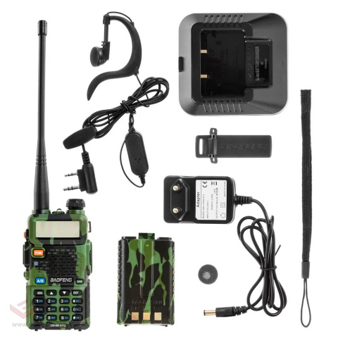 Baofeng UV-5R HTQ 5W Camo Radio