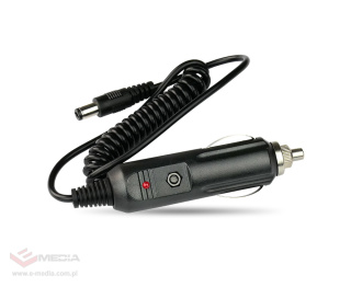 Car adapter, DC 12V cable for everActive NC-109, NC-1000, NC-1200, NC-1600, UC-4000, UC-4200, UC-800 chargers