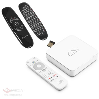 Android SMART TV Homatics Box R 4K Android 11 WiFi mit Cert. Google und Netflix + KS-3 Bluetooth-Tastatur