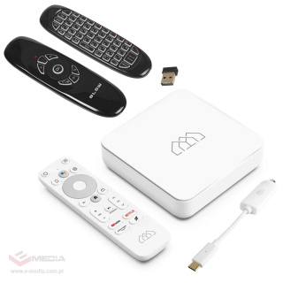 Android SMART TV Homatics Box R 4K Lite Android 11 + DVB-T2 Tuner + KS-3 bluetooth Keyboard