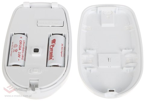 BEZPRZEWODOWA CZUJKA DUALNA MIKROFALA + PIR AX PRO DS-PDD12P-EG2-WE Hikvision