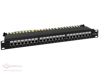 Patch panel NAVI LED STP kat.6 24 porty LSA 1U ALANTEC