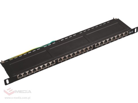 Patch panel OPTIMUM STP kat.5e 24 porty 0.5U ALANTEC