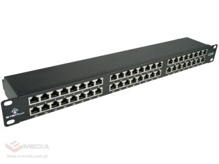 Patch panel STP kat.6, 48 portów, IDC ALANTEC