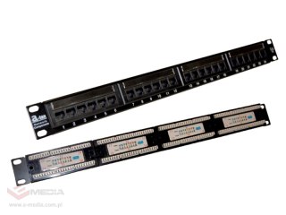 Patch panel UTP kat.5e 24 porty LSA 1U ALANTEC