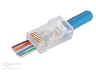 Wtyk przelotowy RJ45 UTP kat.6 (op.100 szt) ALANTEC