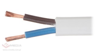 KABEL ELEKTRYCZNY PŁASKI OMYP-2X1.0