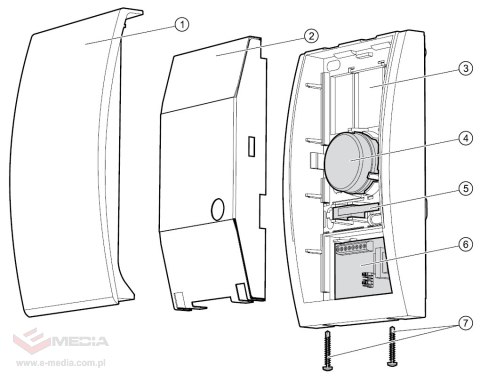 SYGNALIZATOR ZEWNĘTRZNY SP-4003-R SATEL