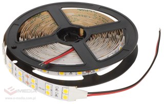 TAŚMA LED LED120A-12V/28.8W-CW/5M 5 m - 6000 K