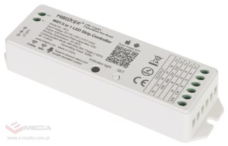 STEROWNIK OŚWIETLENIA LED LED-RGBW-WC/WIFI Wi-Fi, 2.4 GHz, RGBCCT (RGBWW) 12 ... 24 V DC MiBOXER / Mi-Light