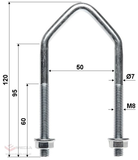 CYBANT CYB-50/M8X120