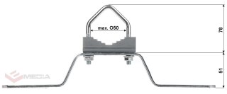 OBEJMA MUROWA OMM-50W6