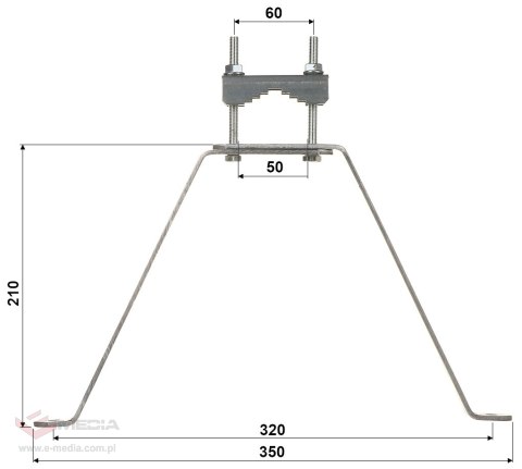 OBEJMA MUROWA OMP-50L22