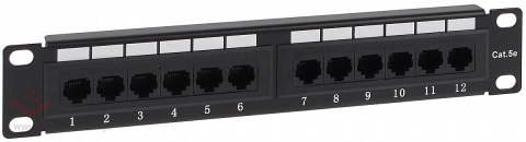 PATCH PANEL RJ-45 PP10-12/RJ 10 "