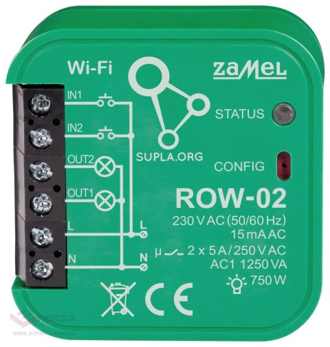 ZESTAW ZSW-02 SUPLA ZAMEL