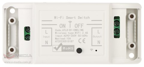 INTELIGENTNY PRZEŁĄCZNIK ATLO-B1-EWELINK Wi-Fi, eWeLink