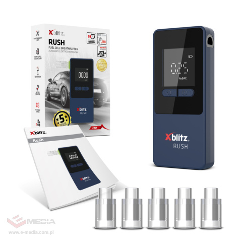 Xblitz Rush electrochemical breathalyzer