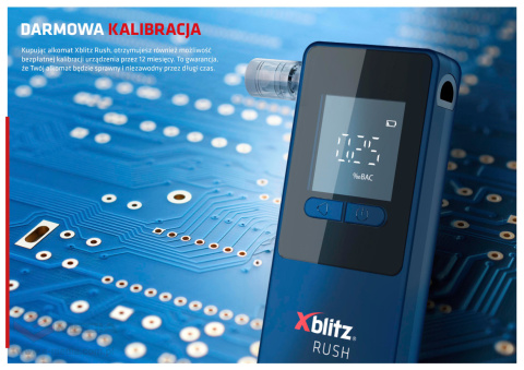 Xblitz Rush electrochemical breathalyzer