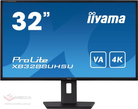 Monitor LED IIYAMA XB3288UHSU-B5 VA HDMI DisplayPort USB