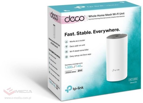 DOMOWY SYSTEM WI-FI MESH TP-LINK DECO E4 (1-pack)