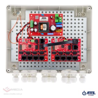 SWITCH ZEWNĘTRZNY 10-PORTOWY POE ATTE IP-9-11-L2