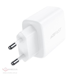 Acefast ładowarka sieciowa USB Typ C / USB 20W, PPS, PD, QC 3.0, AFC, FCP biały (A25 white)