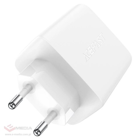 Acefast szybka ładowarka sieciowa GaN (2xUSB-C / USB-A) PPS / PD / QC4+ 65W czarna (A41)