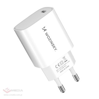 Ładowarka sieciowa Wozinsky WGWCCW 20W USB-C - biała