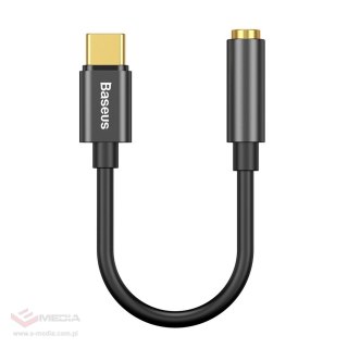 Adapter Baseus L54 do słuchawek USB-C / mini jack 3.5mm DAC 24 bit 48 KHz - czarny