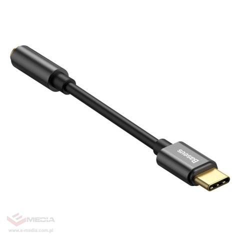 Adapter Baseus L54 do słuchawek USB-C / mini jack 3.5mm DAC 24 bit 48 KHz - czarny